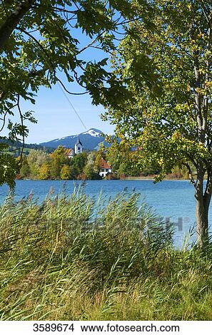 Weißensee am Weißensee, Bavaria, Germany, Europe View Large Photo Image Picture - Weißensee am Weißensee, Bavaria, Germany, Europe . Fotosearch