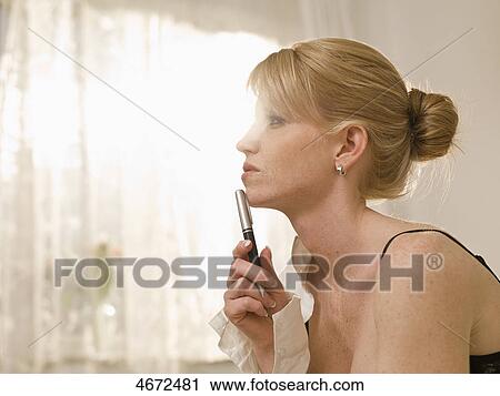 Young woman, profile View Large Photo Image Stock Image - Young woman, profile . Fotosearch