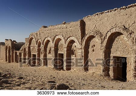 Al-Bagawat Christian cemetery at Kharga Oasis, Libyan Desert, Egypt View Large Photo Image Stock Image - Al-Bagawat Christian cemetery at Kharga Oasis, Libyan Desert, Egypt . Fotosearch
