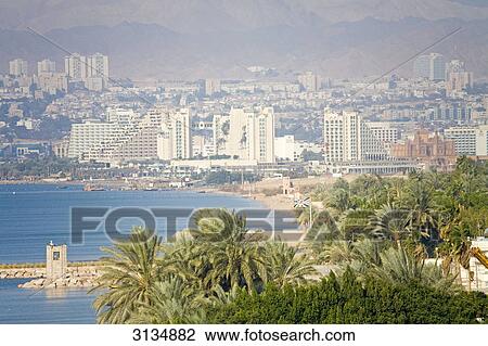 Aqaba, Jordanien View Large Photo Image Stock Image - Aqaba, Jordanien . Fotosearch