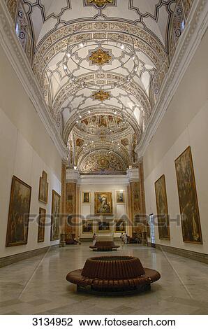 Stock Image - Art museum, Sevilla, Andalucia, Spain . Fotosearch