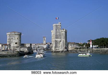 Boats at harbor, La Rochelle, Poitou-Charentes, France View Large Photo Image Stock Image - Boats at harbor, La Rochelle, Poitou-Charentes, France . Fotosearch