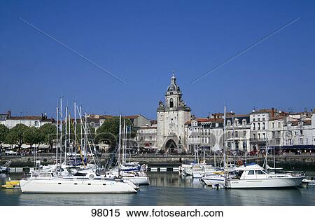 Boats at the marina, La Rochelle, Charente-Maritime, France View Large Photo Image Stock Photography - Boats at the marina, La Rochelle, Charente-Maritime, France . Fotosearch