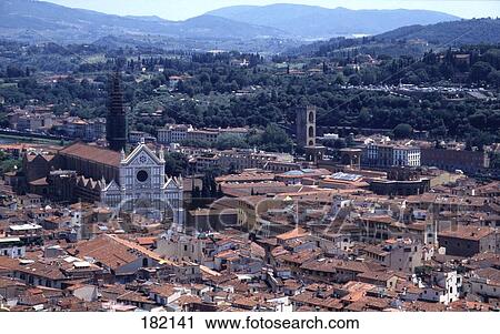 Buildings in city, Basilica Of Santa Croce, Florence, Tuscany, Italy View Large Photo Image Stock Image - Buildings in city, Basilica Of Santa Croce, Florence, Tuscany, Italy . Fotosearch