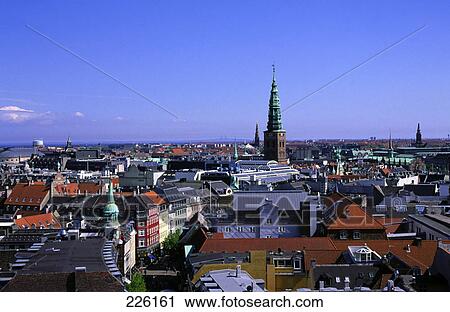 Buildings in city, Copenhagen, Denmark View Large Photo Image Stock Image - Buildings in city, Copenhagen, Denmark . Fotosearch