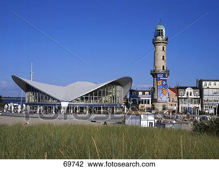 Buildings in city, Warnemuende, Mecklenburg-Western Pomerania, Germany View Large Photo Image Stock Image - Buildings in city, Warnemuende, Mecklenburg-Western Pomerania, Germany . Fotosearch