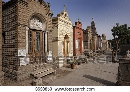 Cemetery in Coptic Cairo, Egypt View Large Photo Image Stock Photo - Cemetery in Coptic Cairo, Egypt . Fotosearch