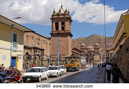 Church at roadside, Cuzco, Cusco Region, Peru View Large Photo Image Stock Photo - Church at roadside, Cuzco, Cusco Region, Peru . Fotosearch