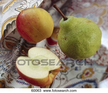 Close-up of apples and pear View Large Photo Image Stock Image - Close-up of apples and pear . Fotosearch