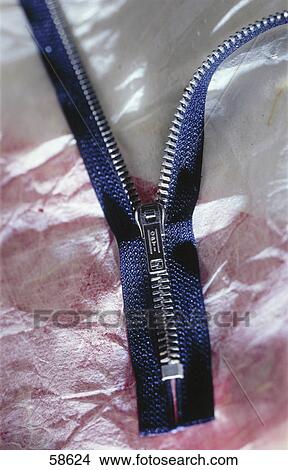 Close-up of zipper View Large Photo Image Picture - Close-up of zipper . Fotosearch