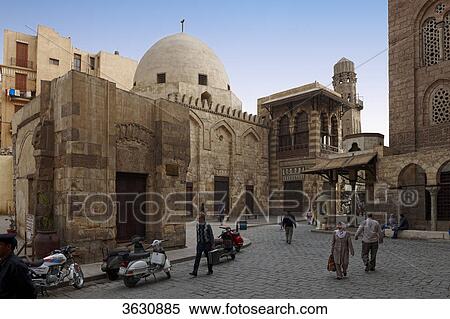 Complex Madrasah Mausoleum and Mosque, Cairo, Egypt View Large Photo Image Stock Photography - Complex Madrasah Mausoleum and Mosque, Cairo, Egypt . Fotosearch
