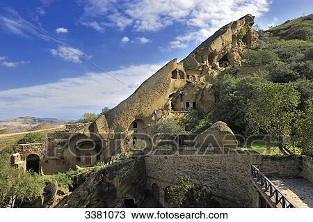 Stock Image - David Gareja monastery complex, Kakheti, Georgia . Fotosearch