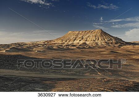 Desert landscape near Bahariya Oasis, Libyan Desert, Egypt View Large Photo Image Stock Photo - Desert landscape near Bahariya Oasis, Libyan Desert, Egypt . Fotosearch