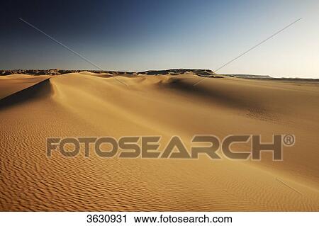 Desert landscape with sand dunes, Libyan Desert, Egypt View Large Photo Image Stock Image - Desert landscape with sand dunes, Libyan Desert, Egypt . Fotosearch