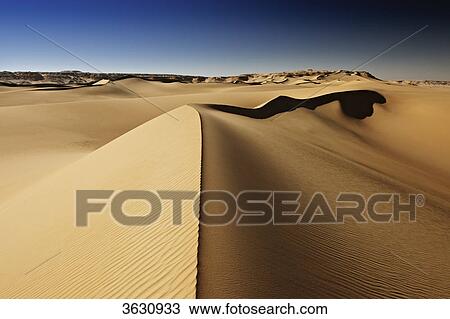 Desert landscape with sand dunes, Libyan Desert, Egypt View Large Photo Image Stock Image - Desert landscape with sand dunes, Libyan Desert, Egypt . Fotosearch