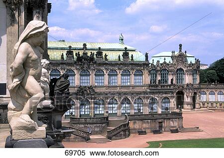 Facade of palace, Zwinger Palace, Dresden, Saxony, Germany View Large Photo Image Stock Photography - Facade of palace, Zwinger Palace, Dresden, Saxony, Germany . Fotosearch