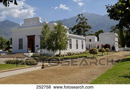 Government building with mountains in background, Franschhoek, Western Cape Province, South Africa View Large Photo Image Stock Photo - Government building with mountains in background, Franschhoek, Western Cape Province, South Africa . Fotosearch