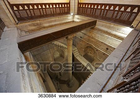 Historical water-level gauge Nilometer, Cairo, Egypt View Large Photo Image Picture - Historical water-level gauge Nilometer, Cairo, Egypt . Fotosearch