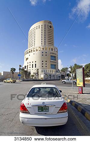 Stock Image - Hotel Le Royal, Amman, Jordan . Fotosearch