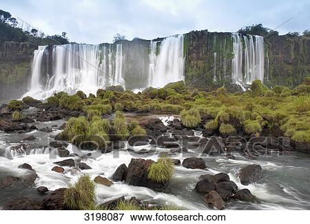 Iguazu Falls, Argentinia View Large Photo Image Stock Photo - Iguazu Falls, Argentinia . Fotosearch