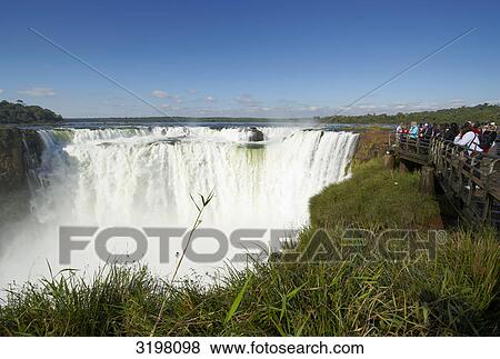 Iguazu Falls, Argentinia View Large Photo Image Stock Photo - Iguazu Falls, Argentinia . Fotosearch