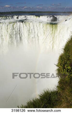 Iguazu Falls, Argentinia View Large Photo Image Stock Photograph - Iguazu Falls, Argentinia . Fotosearch