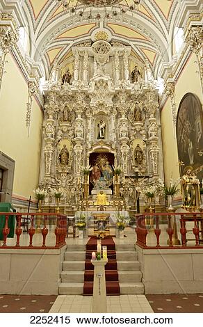 Stock Photography - Interiors of church . Fotosearch