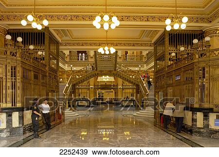 Interiors of post office, Palacio de Correos, Mexico City, Mexico View Large Photo Image Stock Photo - Interiors of post office, Palacio de Correos, Mexico City, Mexico . Fotosearch