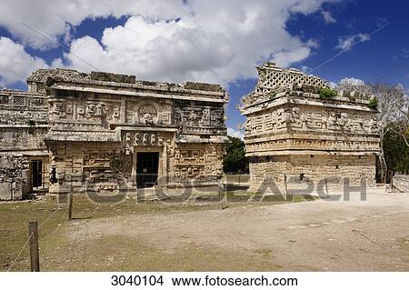 La Iglesia (church) in the Las Monjas complex at the Maya ruin site of Chichen Itza, Yucatan, Mexico View Large Photo Image Picture - La Iglesia (church) in the Las Monjas complex at the Maya ruin site of Chichen Itza, Yucatan, Mexico . Fotosearch