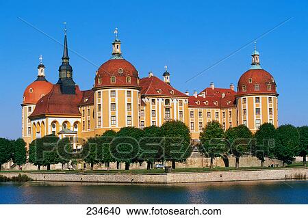 Lake in front of castle, Schloss Moritzburg, Moritzburg, Saxony, Germany View Large Photo Image Stock Image - Lake in front of castle, Schloss Moritzburg, Moritzburg, Saxony, Germany . Fotosearch