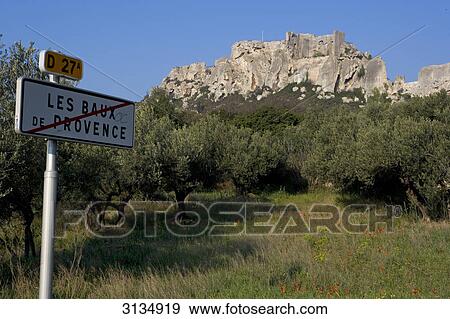 Les Baux-de-Provence, Provence, France View Large Photo Image Stock Photo - Les Baux-de-Provence, Provence, France . Fotosearch