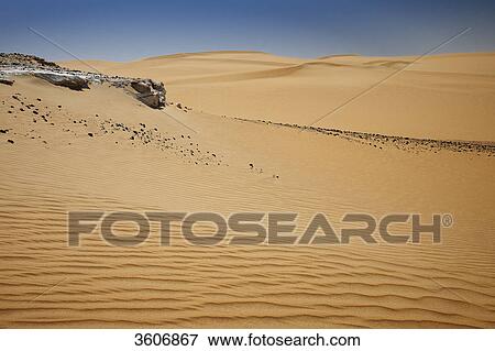 Libyan Desert, near Oasis Dachla, Egypt, Africa View Large Photo Image Stock Photo - Libyan Desert, near Oasis Dachla, Egypt, Africa . Fotosearch