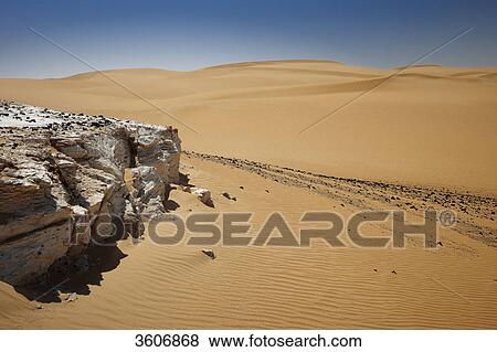 Libyan Desert, near Oasis Dachla, Egypt, Africa View Large Photo Image Stock Photo - Libyan Desert, near Oasis Dachla, Egypt, Africa . Fotosearch