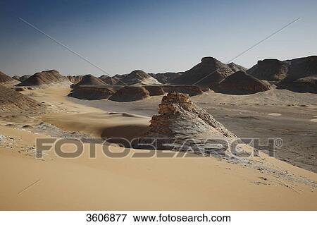 Libyan Desert, near Oasis Dachla, Egypt, Africa View Large Photo Image Stock Photo - Libyan Desert, near Oasis Dachla, Egypt, Africa . Fotosearch