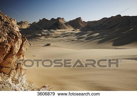 Libyan Desert, near Oasis Dachla, Egypt, Africa View Large Photo Image Stock Photo - Libyan Desert, near Oasis Dachla, Egypt, Africa . Fotosearch