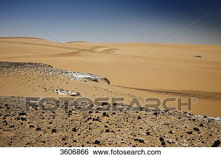 Libyan Desert, near Oasis Dachla, Egypt, Africa View Large Photo Image Stock Photograph - Libyan Desert, near Oasis Dachla, Egypt, Africa . Fotosearch
