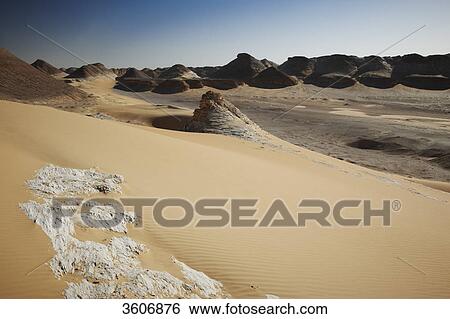 Libyan Desert, near Oasis Dachla, Egypt, Africa View Large Photo Image Stock Photograph - Libyan Desert, near Oasis Dachla, Egypt, Africa . Fotosearch