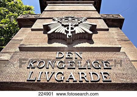 Stock Image - Low angle view of building, Sjaelland, Copenhagen, Denmark . Fotosearch