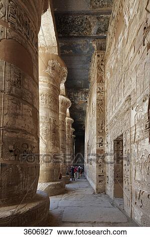 Medinet Habu, Luxor, Egypt, Africa View Large Photo Image Stock Photo - Medinet Habu, Luxor, Egypt, Africa . Fotosearch