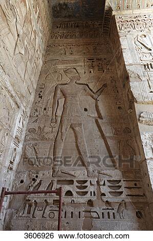 Medinet Habu, Luxor, Egypt, Africa View Large Photo Image Stock Photograph - Medinet Habu, Luxor, Egypt, Africa . Fotosearch