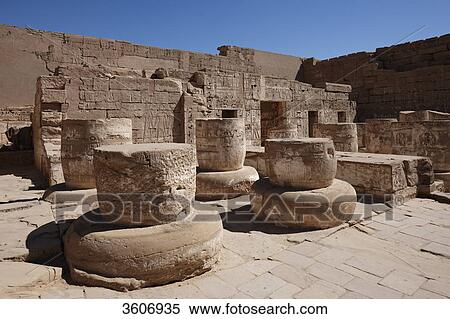 Medinet Habu, Luxor, Egypt, Africa View Large Photo Image Stock Photography - Medinet Habu, Luxor, Egypt, Africa . Fotosearch