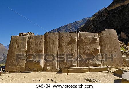 Megalith rocks on landscape, Ollantaytambo, Urubamba Valley, Peru View Large Photo Image Picture - Megalith rocks on landscape, Ollantaytambo, Urubamba Valley, Peru . Fotosearch