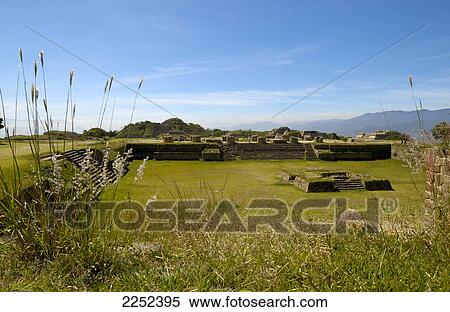 Old ruins of pyramids on landscape, Monte Alban, Oaxaca, Mexico View Large Photo Image Stock Photography - Old ruins of pyramids on landscape, Monte Alban, Oaxaca, Mexico . Fotosearch
