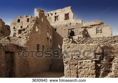 Old town Al-Qasr, Dakhla Oasis, Libyan Desert, Egypt View Large Photo Image Stock Image - Old town Al-Qasr, Dakhla Oasis, Libyan Desert, Egypt . Fotosearch