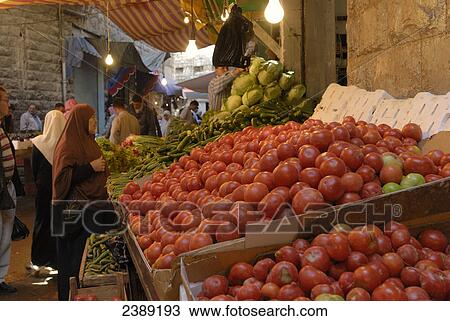 People at vegetable market View Large Photo Image Stock Image - People at vegetable market . Fotosearch