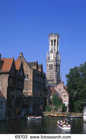 People on boats in lake, Minnewater Lake, Bruges, Belgium View Large Photo Image Stock Image - People on boats in lake, Minnewater Lake, Bruges, Belgium . Fotosearch