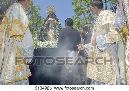 Procession, Sevilla, Andalucia, Spain View Large Photo Image Stock Photography - Procession, Sevilla, Andalucia, Spain . Fotosearch