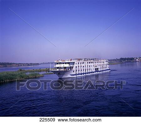 RA II Nile Cruise ship in sea, Egypt View Large Photo Image Stock Photo - RA II Nile Cruise ship in sea, Egypt . Fotosearch