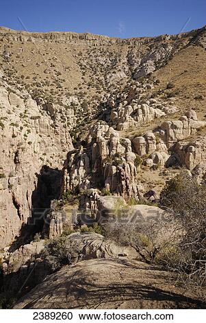 Rock formations on landscape, Dana National Park, Jordan View Large Photo Image Stock Image - Rock formations on landscape, Dana National Park, Jordan . Fotosearch