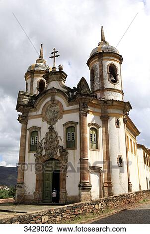 Sao Francisco church, Ouro Preto, Minas Gerais, Brazil View Large Photo Image Stock Image - Sao Francisco church, Ouro Preto, Minas Gerais, Brazil . Fotosearch